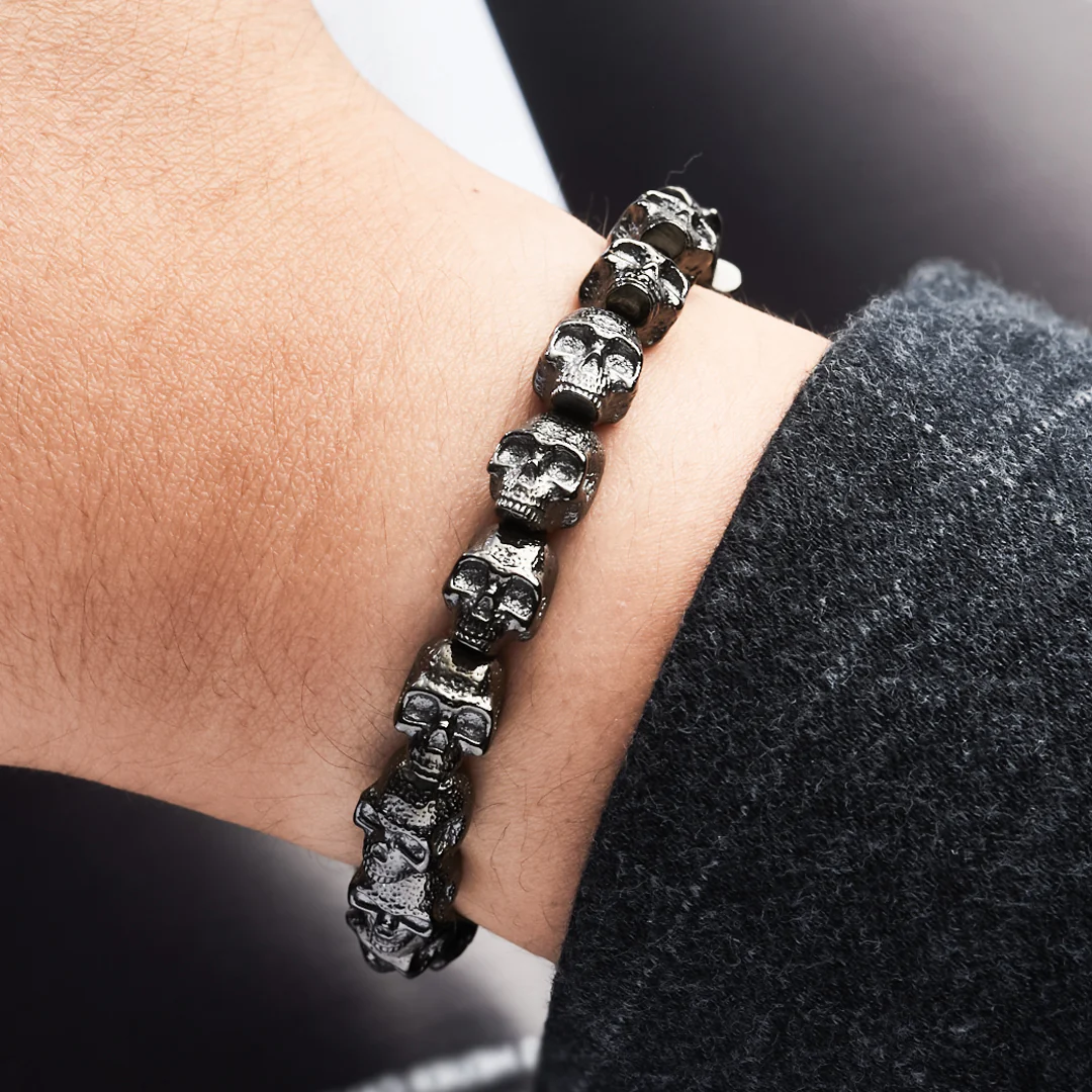 Stealth -  All Skulls Bracelet - Image 5